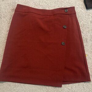 Loft Button Down skirt